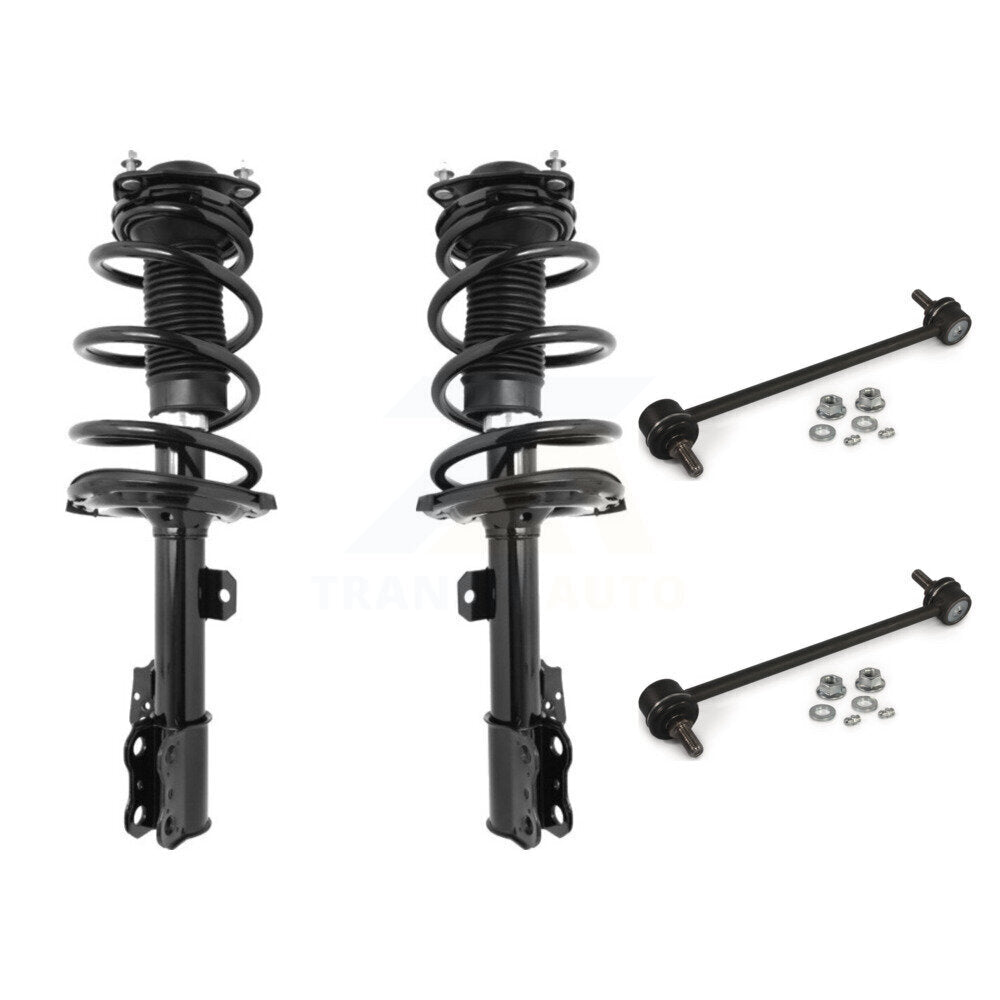 Shock Assembly & TQ Link Front Kit For 2011-2020 Toyota Sienna FWD Excludes AWD