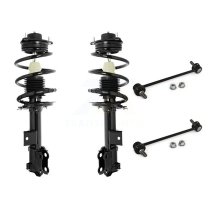Complete Shock Assembly And TQ Link Front Kit For Hyundai Sonata Kia Optima