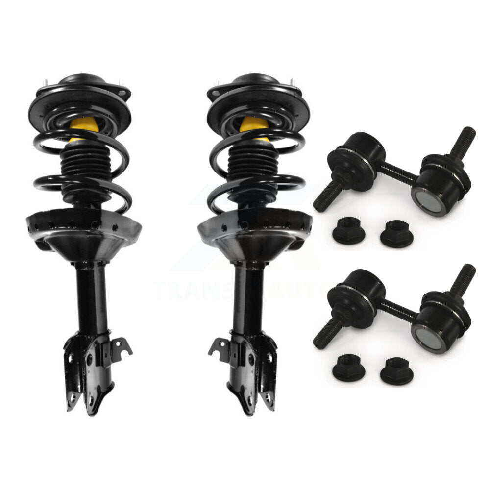 Complete Shock Assembly And TQ Link Front Kit For Subaru Legacy