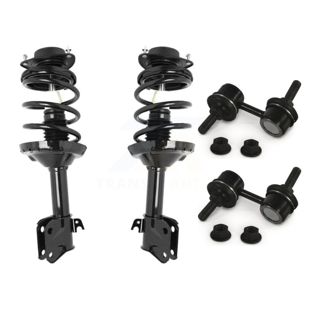 Shock Assembly TQ Link Front Kit For 09-13 Subaru Forester Excludes Turbocharged