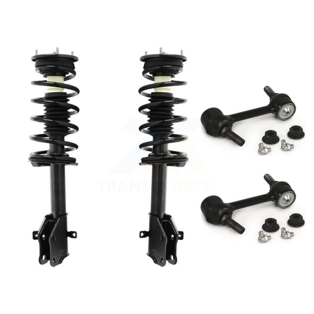 Complete Shock Assembly & TQ Link Front Kit For 2007-2010 Ford Edge Lincoln MKX