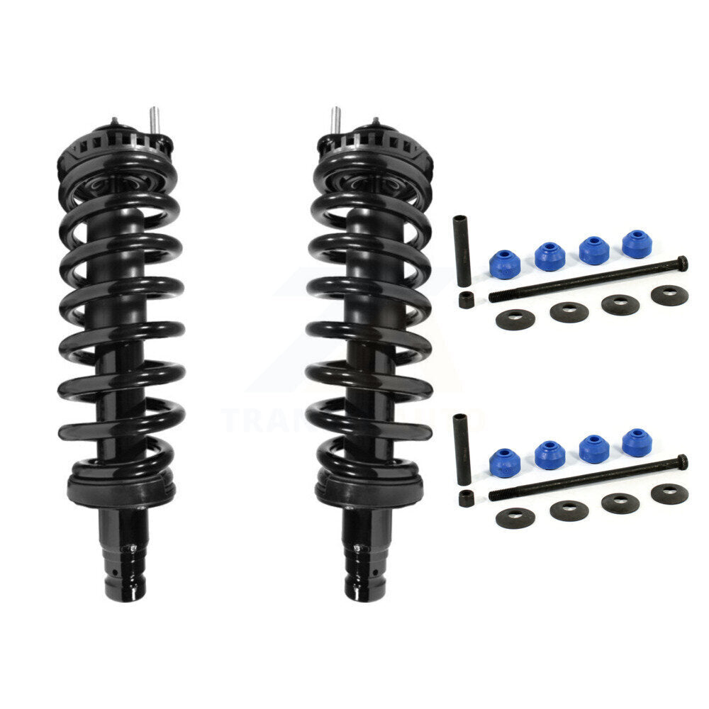 Shock Assembly TOR Link Front Kit For Chevrolet Trailblazer GMC Envoy Saab 9-7x