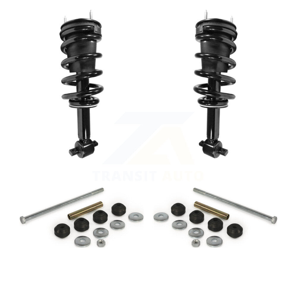 Shock Assembly And TQ Link Front Kit For GMC Sierra 1500 Chevrolet Silverado