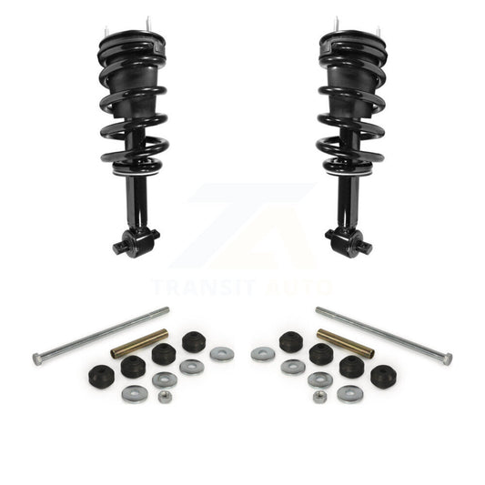 Shock Assembly And TQ Link Front Kit For GMC Sierra 1500 Chevrolet Silverado