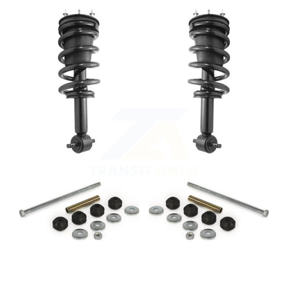 Shock Assembly TQ Link Front Kit For GMC Sierra 1500 Chevrolet Silverado LD 4WD