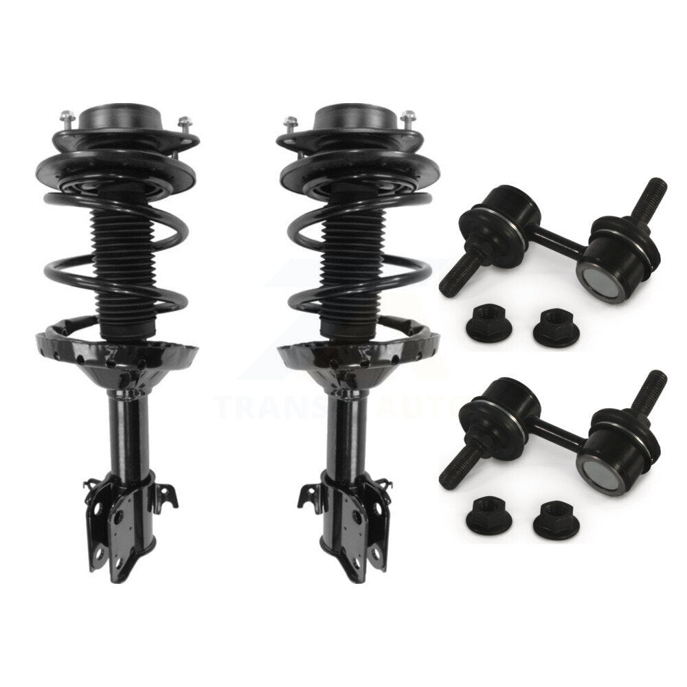 Complete Shock Assembly TQ Link Front Kit For Subaru Impreza Excludes WRX Models