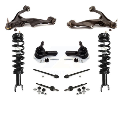 Control Arms Complete Shock Tie Rods Link Sway Bar Front Kit (10Pc) For Ram 1500
