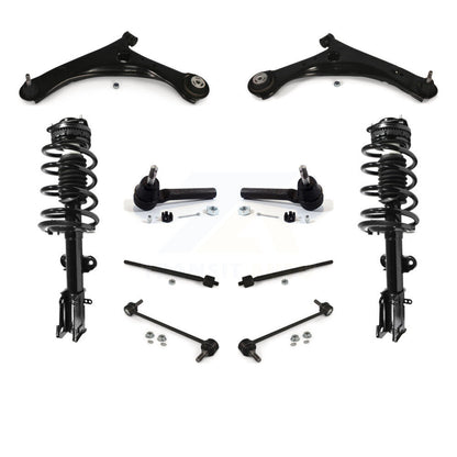 Arms Complete Shock Tie Rods Link Sway Bar Front Kit (10Pc) For Dodge Grand Town