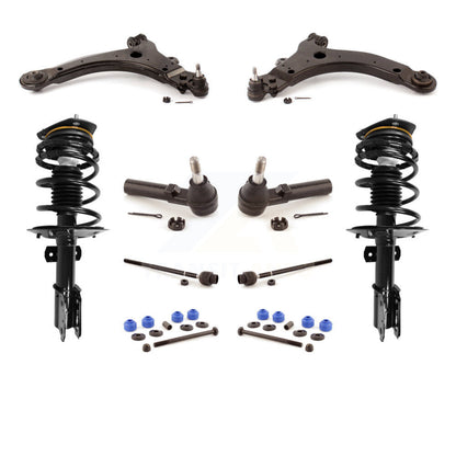 Arms And Complete Shock Tie Rods Link Sway Bar Front Kit For Pontiac Grand Prix