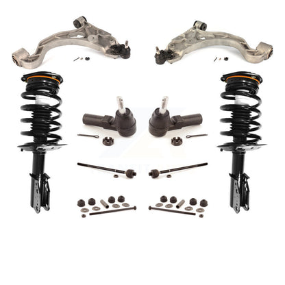 Arms & Complete Shock Tie Rods Link Sway Bar Front Kit (10Pc) For Buick LeSabre