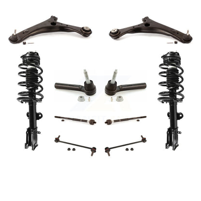 Arms Complete Shock Tie Rods Link Sway Bar Front Kit (10Pc) For Dodge Grand Town