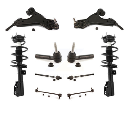 Arms Complete Shock Tie Rods Link Sway Bar Front Kit (10Pc) For Chevrolet Buick