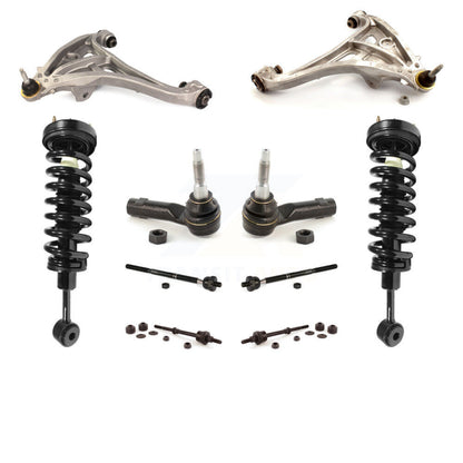 Control Arms Complete Shock Tie Rods Link Sway Bar Front Kit (10Pc) For Ford LT