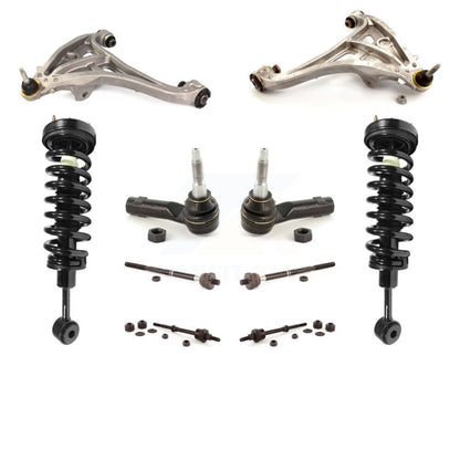Control Arms Complete Shock Tie Rods Link Sway Bar Front Kit For Ford F-150 4WD