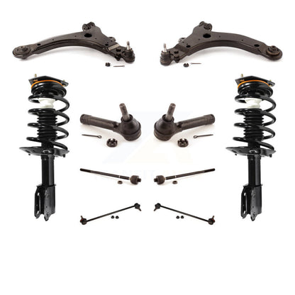 Control Arms Complete Shock Tie Rods Link Sway Bar Front Kit For Pontiac Montana