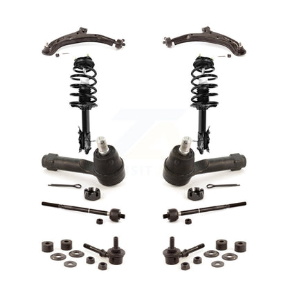 Control Arms & Complete Shock Tie Rods Link Sway Bar Front Kit For Nissan Sentra