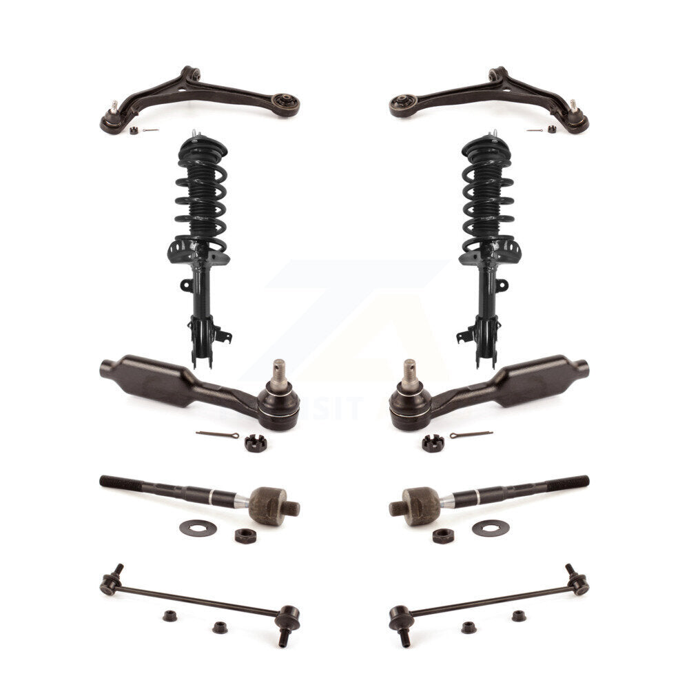 Control Arms & Complete Shock Tie Rods Link Sway Bar Front Kit For Honda Odyssey