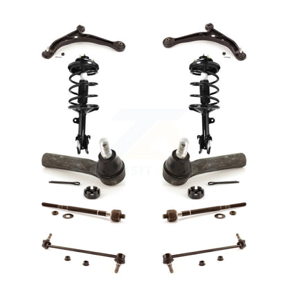 Arms & Complete Shock Tie Rods Link Sway Bar Front Kit (10Pc) For Honda Odyssey