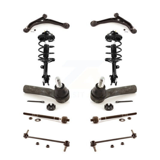 Arms & Complete Shock Tie Rods Link Sway Bar Front Kit (10Pc) For Honda Odyssey