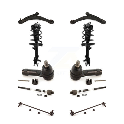 Arms Complete Shock Tie Rods Link Sway Bar Front Kit (10Pc) For Honda Ridgeline
