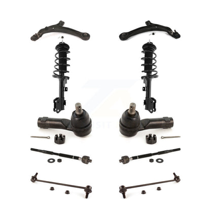 Arms & Complete Shock Tie Rods Link Sway Bar Front Kit (10Pc) For Honda Odyssey
