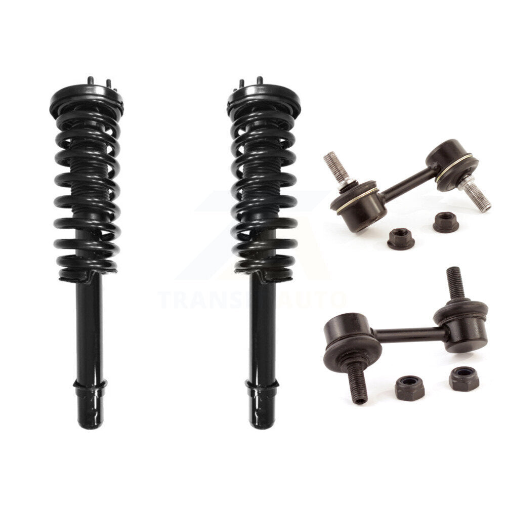 Shock Assembly And TOR Link Front Kit For 2005-2007 Honda Accord Excludes Hybrid
