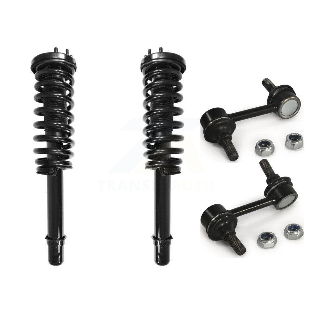 Shock Assembly And TQ Link Front Kit For 2005-2007 Honda Accord Excludes Hybrid