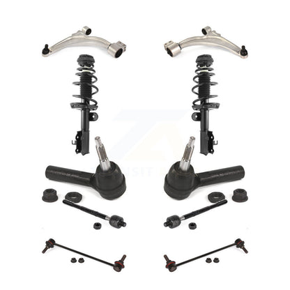 Arms & Complete Shock Tie Rods Link Sway Bar Front Kit (10Pc) For Chevrolet Volt