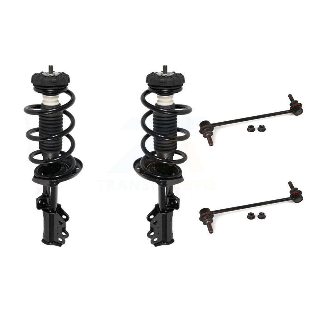 Complete Shock Assembly And TOR Link Front Kit For 2010-2016 Cadillac SRX