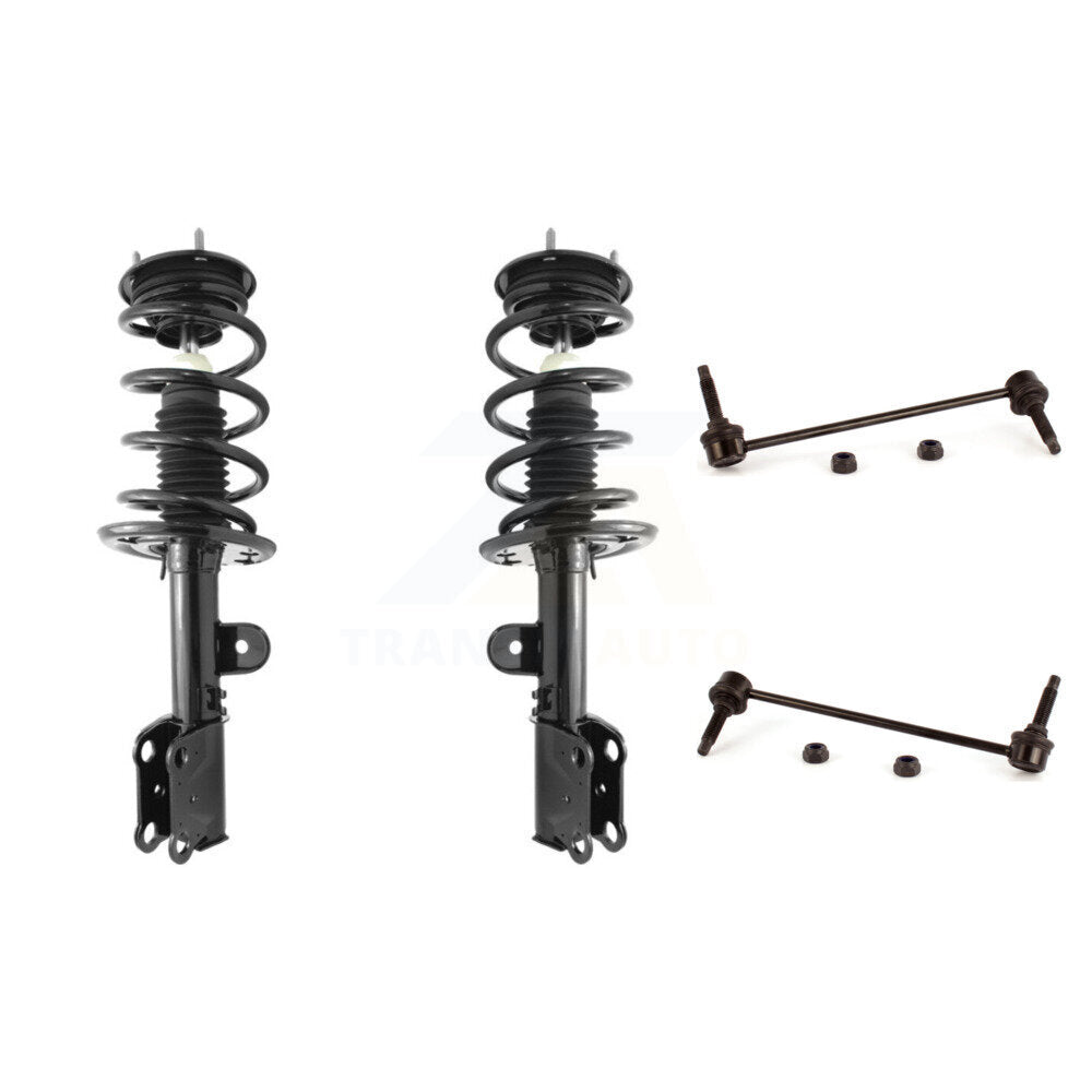 Complete Shock Assembly & TOR Link Front Kit For 2013-2019 Ford Flex Lincoln MKT