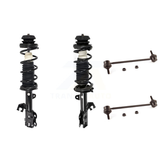 Complete Shock Assembly And TOR Link Front Kit For Nissan Versa Note