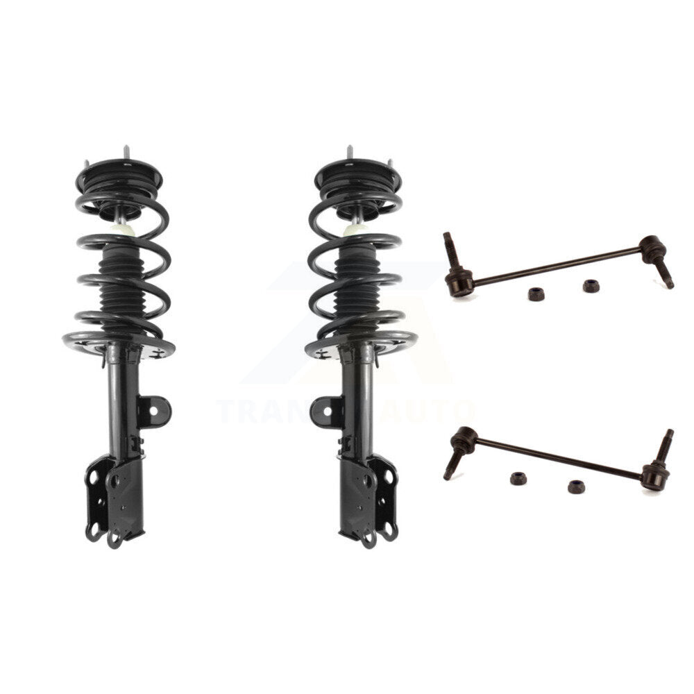 Complete Shock Assembly & TQ Link Front Kit For 2013-2019 Ford Flex Lincoln MKT