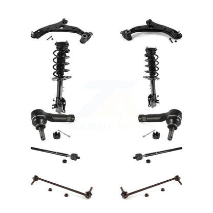 Control Arms Complete Shock Tie Rods Link Sway Bar Front Kit For Mazda CX-5 FWD