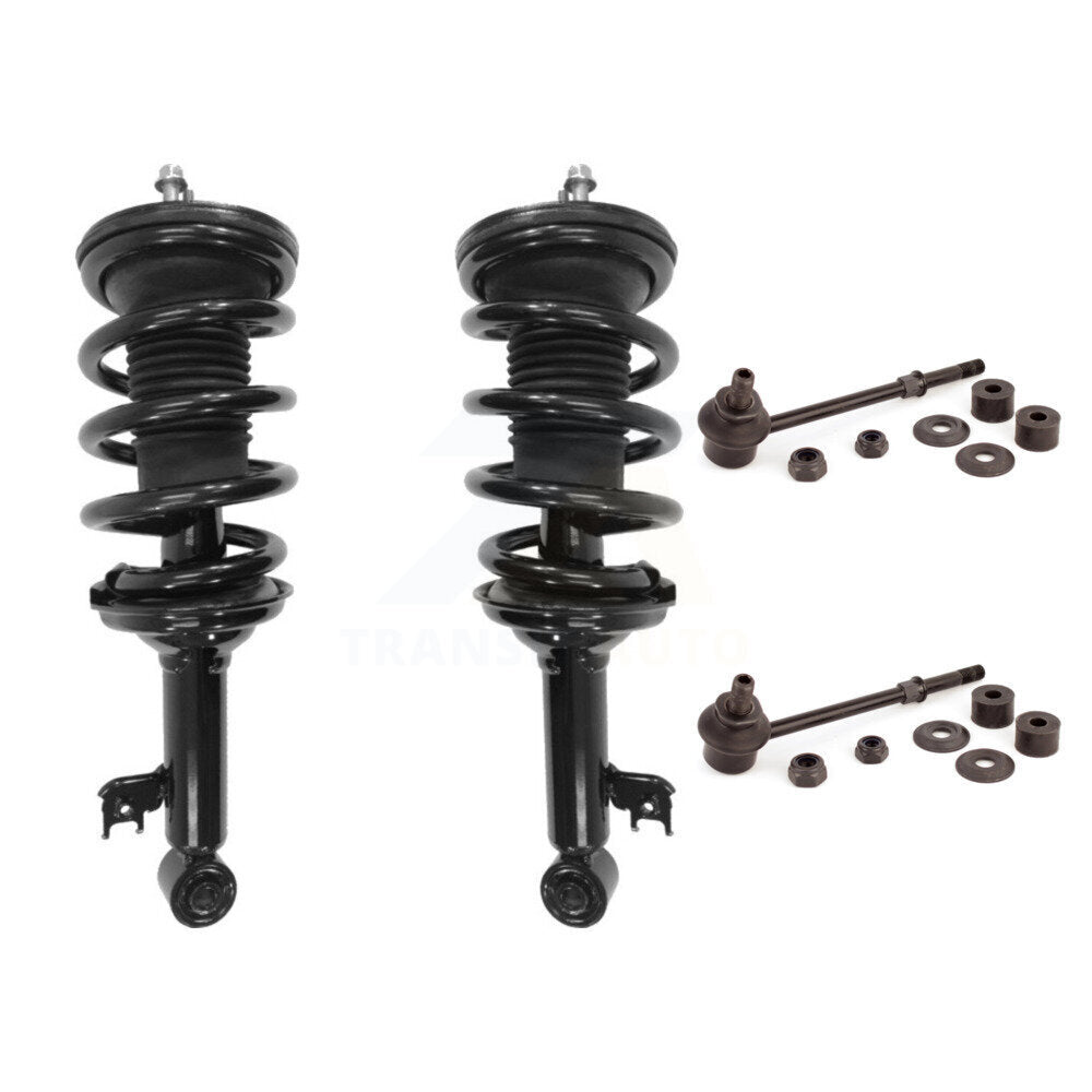 Shock Assembly And TOR Link Front Kit For 2005-2015 Toyota Tacoma Base with RWD