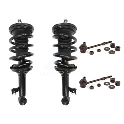 Shock Assembly And TOR Link Front Kit For 2005-2015 Toyota Tacoma Base with RWD