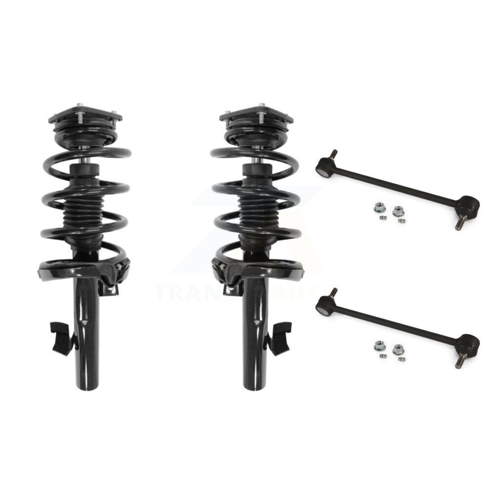 Complete Shock Assembly And TQ Link Front Kit For Volvo S40 C30 V50 C70