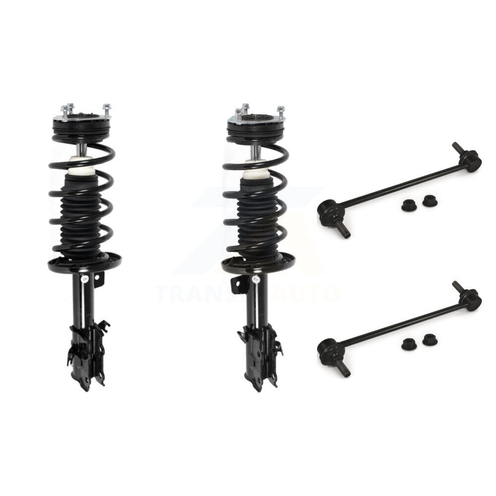 Complete Shock Assembly And TQ Link Front Kit For 2011-2019 Ford Fiesta