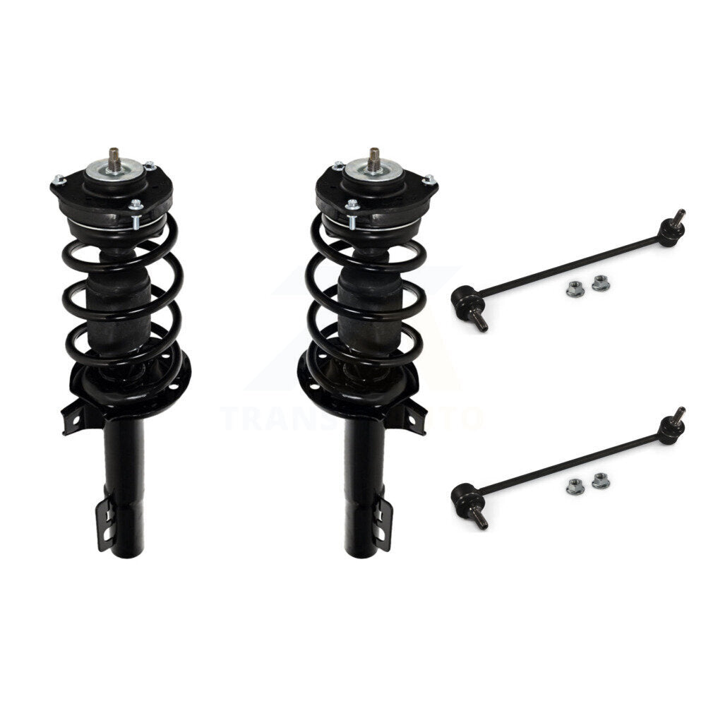 Complete Shock Assembly And TQ Link Front Kit For Volkswagen Jetta