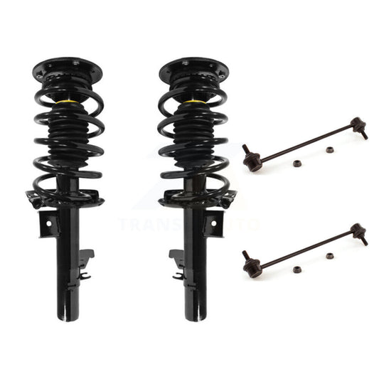 Complete Shock Assembly And TOR Link Front Kit For Volvo XC70 S80 V70