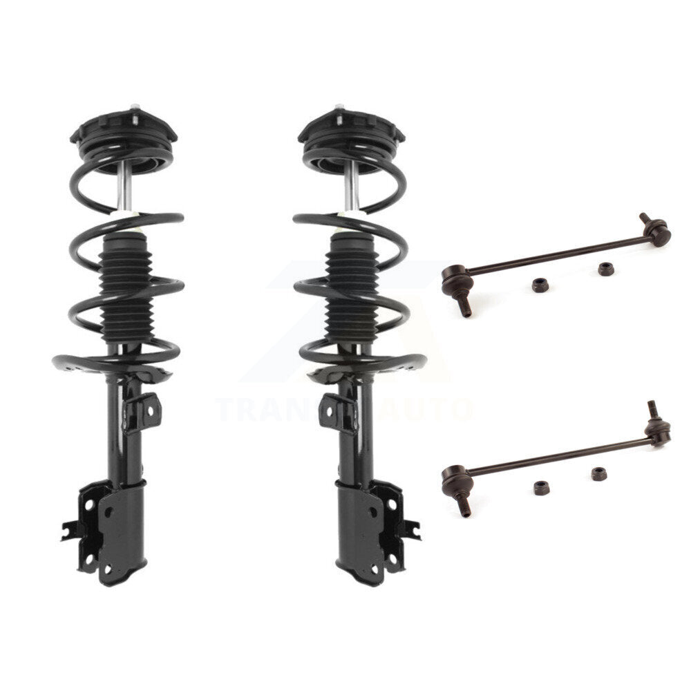 Complete Shock Assembly And TOR Link Front Kit For Nissan Rogue Select FWD