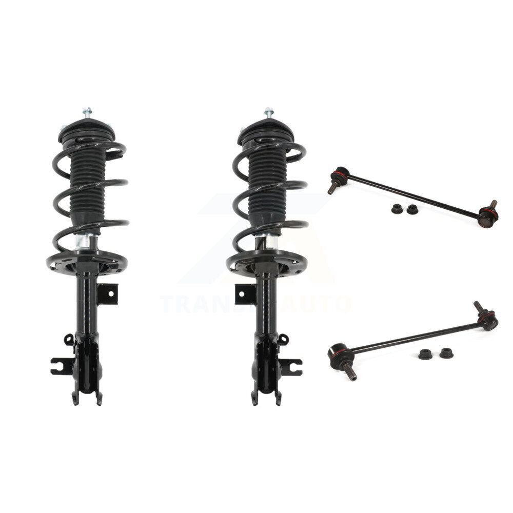 Complete Shock Assembly And TOR Link Front Kit For 2014-2018 Mazda 3