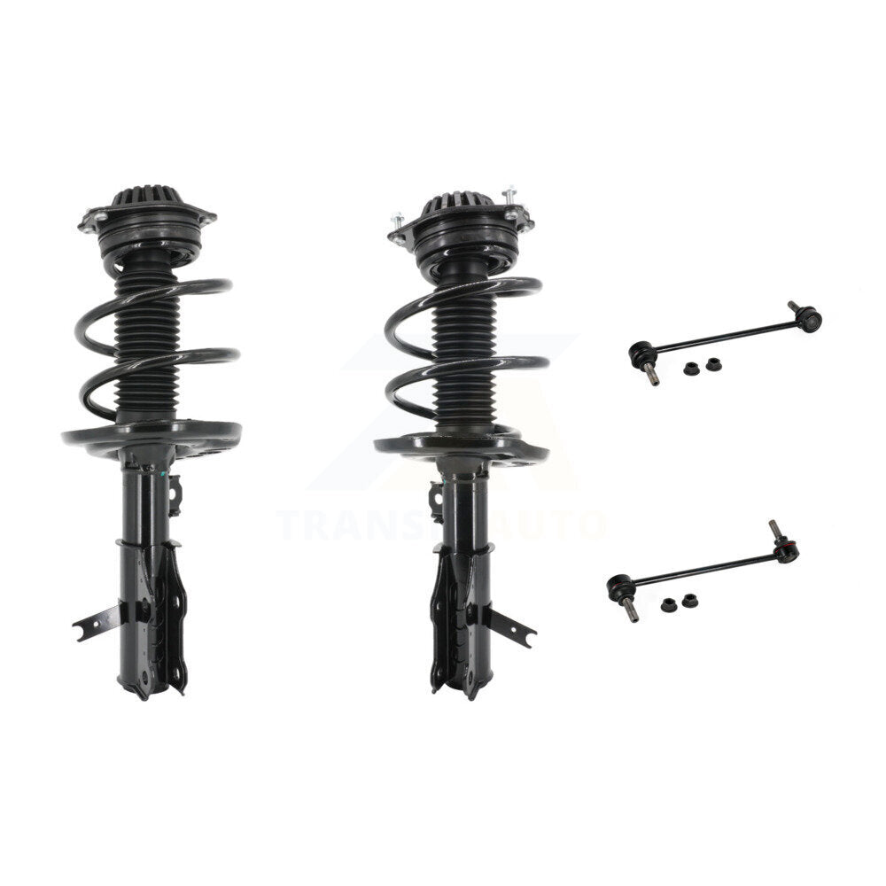 Complete Shock Assembly And TOR Link Front Kit For 2016-2024 Chevrolet Malibu