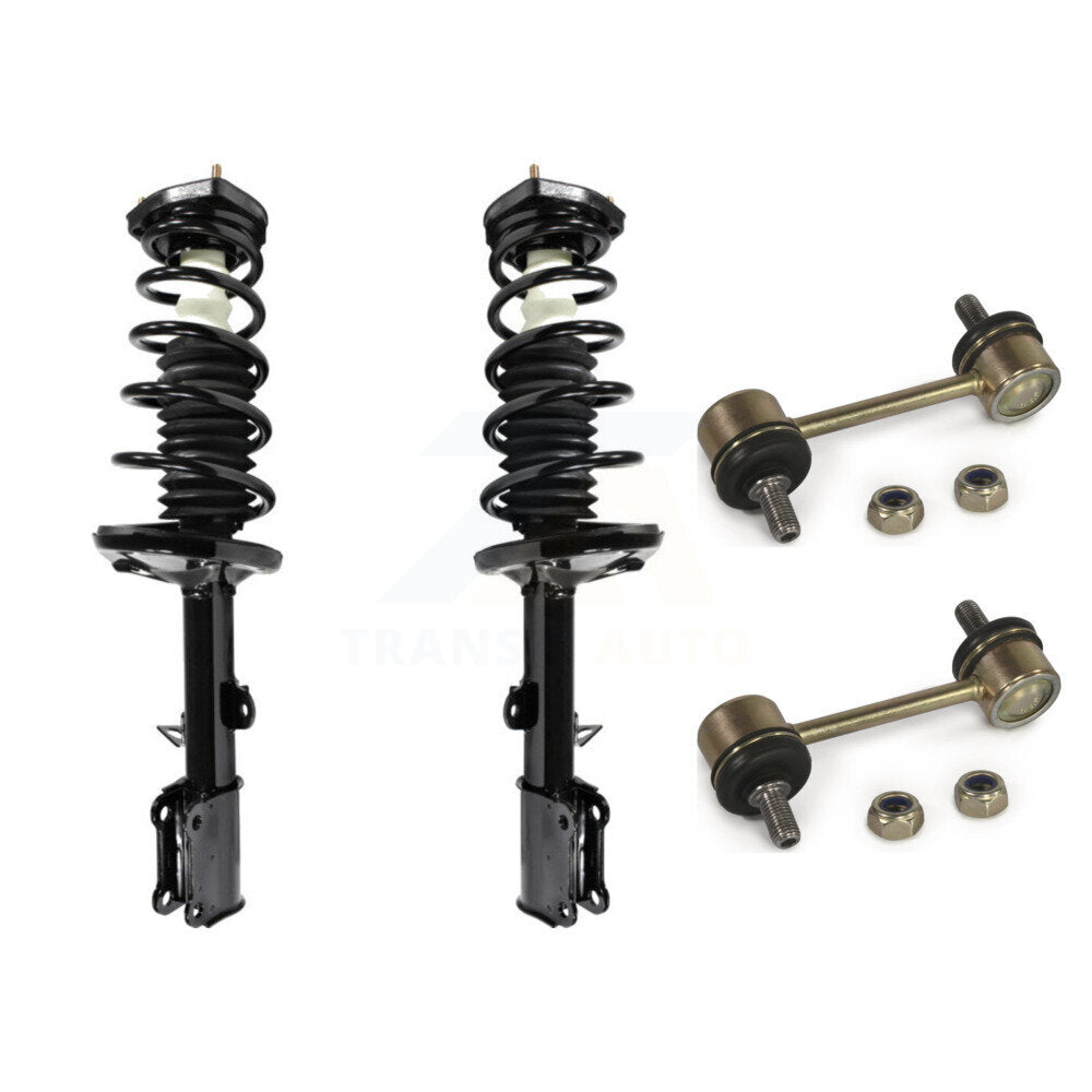 Complete Shock Assembly TQ Link Rear Kit For Toyota Corolla Prizm Chevrolet Geo