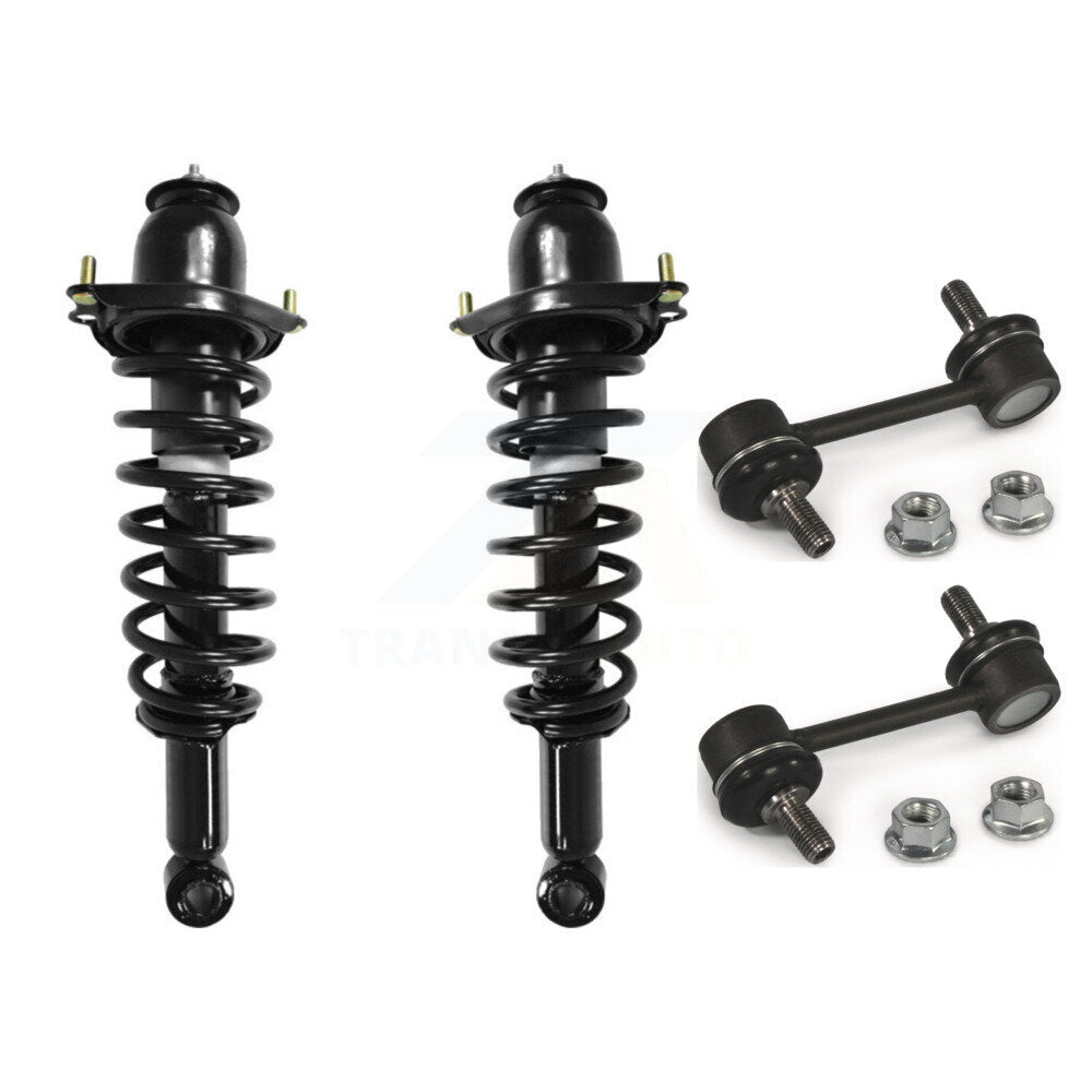 Complete Shock Assembly And TQ Link Rear Kit For 2010 Pontiac Vibe FWD with 1.8L