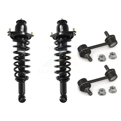 Complete Shock Assembly And TQ Link Rear Kit For 2010 Pontiac Vibe FWD with 1.8L