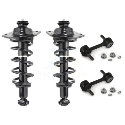 Shock Assembly & TQ Link Rear Kit For 10-15 Chevrolet Camaro Excludes V8 Engine