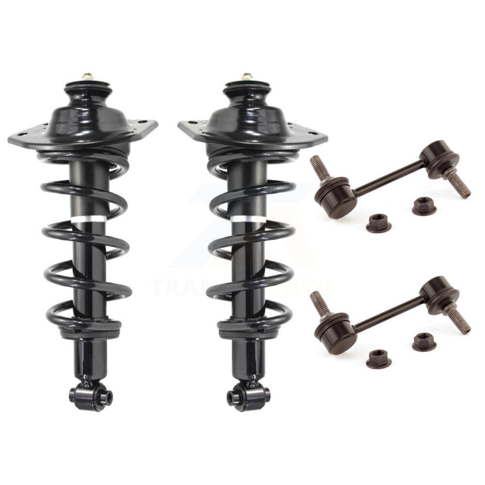 Shock Assembly & TOR Link Rear Kit For 10-15 Chevrolet Camaro Excludes V8 Engine
