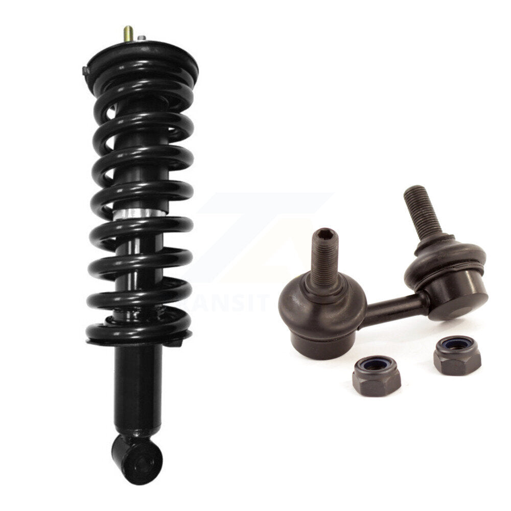 Complete Shock Assembly And TOR Link Front Left Kit For Nissan Pathfinder Xterra