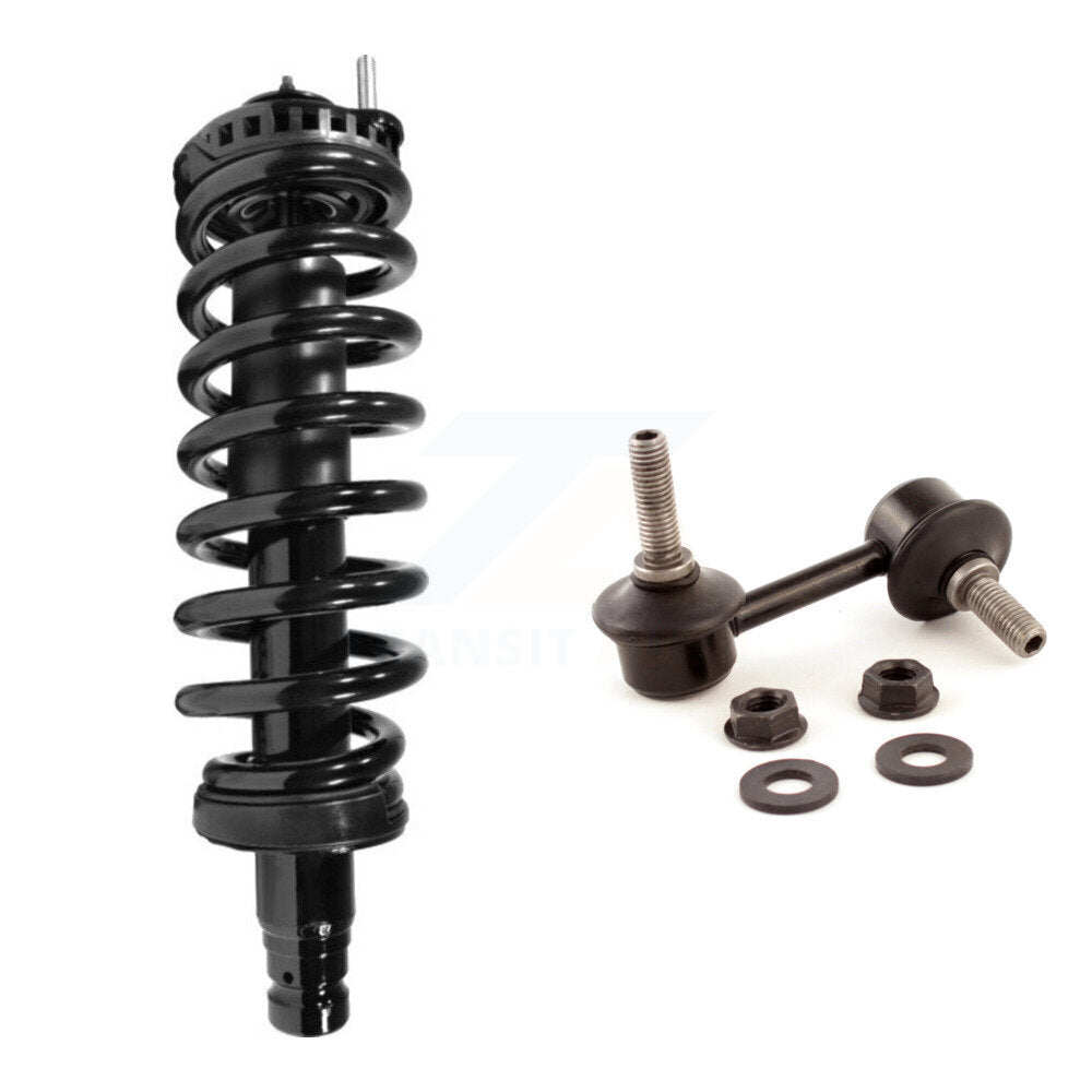 Shock Assembly & TOR Link Front Right Kit For GMC Chevrolet Envoy Trailblazer XL