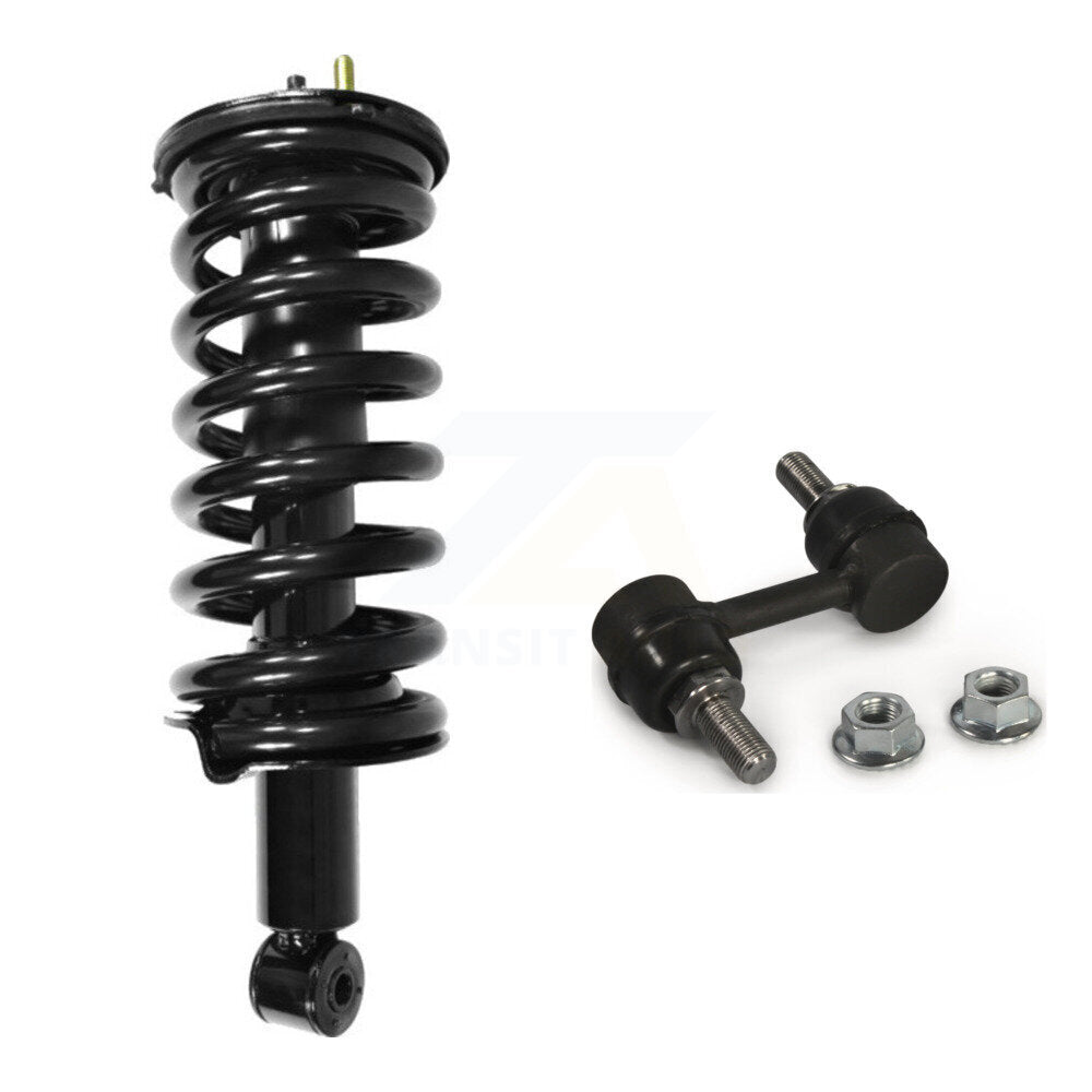 Shock Assembly And TQ Link Front Kit For Nissan TITAN Armada INFINITI QX56 4WD